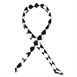 Pañuelo para cuello Whites cuadros negros y blancos