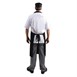 Delantal con peto Whites negro