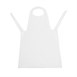 Delantal polietileno desechables blancos