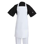 Delantal con peto Whites blanco