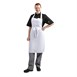 Delantal con peto Whites blanco
