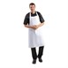 Delantal con peto Whites blanco