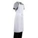 Delantal con peto XL Whites blanco