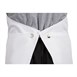 Delantal con peto XL Whites blanco