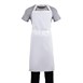 Delantal con peto XL Whites blanco
