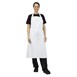 Delantal con peto XL Whites blanco
