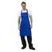 Delantal con peto Whites azul