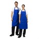 Delantal con peto Whites azul