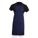 Delantal con peto Whites azul marino