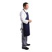 Delantal con peto Whites azul marino