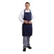 Delantal con peto Whites azul marino