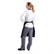 Delantal con peto Whites azul marino