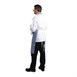 Delantal con peto Whites a cuadros azules y blancos
