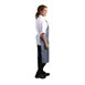 Delantal de nylon impermeable Whites a rayas azul y blanco