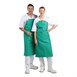 Delantal con peto nylon PVC Whites verde