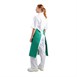 Delantal con peto nylon PVC Whites verde