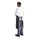 Delantal con peto Whites azul marino a rayas talla XL