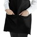 Delantal esmoquin Chef Works negro