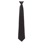 Corbata de clip negra