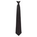 Corbata de clip negra