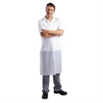 Delantal con peto impermeable Whites blanco