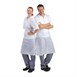 Delantal con peto impermeable Whites blanco