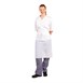 Delantal con peto impermeable Whites blanco