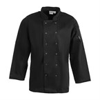 Chaqueta cocina Whites Vegas manga larga negra