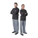 Chaqueta cocina Whites Vegas manga larga negra