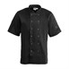 Chaqueta cocina Whites Vegas manga corta negra