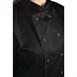 Chaqueta cocina Whites Vegas manga corta negra