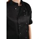Chaqueta cocina Whites Vegas manga corta negra