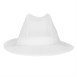 Sombrero con redecilla Trilby blanco