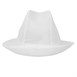 Sombrero con redecilla Trilby blanco