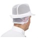 Sombrero con redecilla Trilby blanco