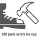 Zapatillas de seguridad Slipbuster negros 38