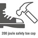 Zapatillas de seguridad Slipbuster negros