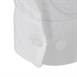Camisa unisex Uniform Works manga larga blanca