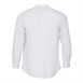 Camisa unisex Uniform Works manga larga blanca
