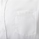 Camisa unisex Uniform Works manga larga blanca