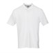 Polo unisex blanco
