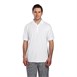Polo unisex blanco