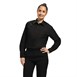 Camisa unisex Uniform Works manga larga negra