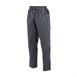 Pantalón ancho chef Chef Works rayas blancas y negras