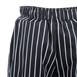 Pantalón ancho chef Chef Works rayas blancas y negras