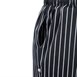 Pantalón ancho chef Chef Works rayas blancas y negras