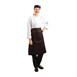 Delantal camarero normal Whites negro