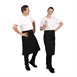 Delantal camarero normal Whites negro