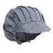 Gorro con visera Whites cuadros azules y blancos