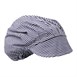 Gorro con visera Whites cuadros azules y blancos